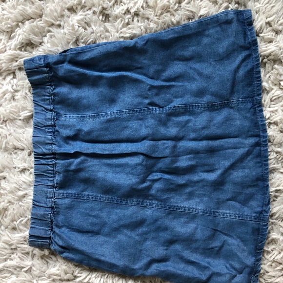 NWT splendid button up denim skirt - Picture 4 of 4